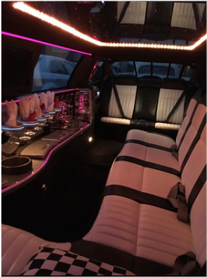 sunderland limos luxury limo interior 